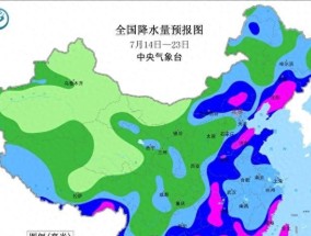 广东：新一轮降雨形势确定，7月15～17号天气预报，主要分布如下