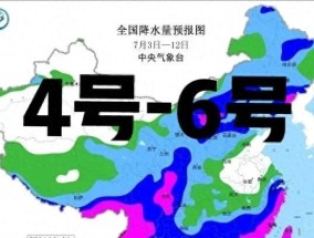 7月4-6号全国天气预报，新一轮降雨中心已定，大雨暴雨分布如下