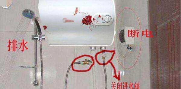 热水器清洗方法解析（不带排污口的热水器清洗技巧）  第3张