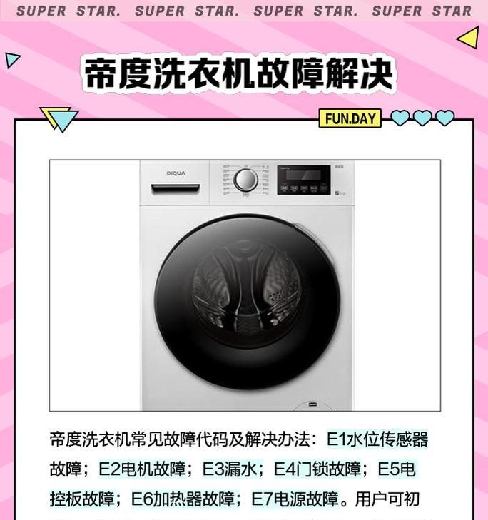洗衣机显示盆和云符号代表什么？  第3张