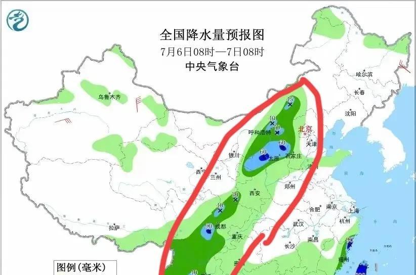 7月4-6号全国天气预报，新一轮降雨中心已定，大雨暴雨分布如下  第8张
